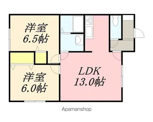 メゾン・ソラ【2階】の間取り