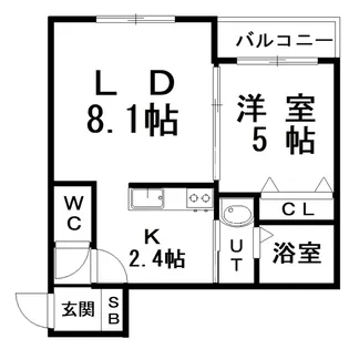 グレイス レクシア【2階】の間取り