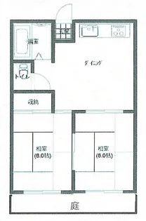 メゾン栗原A棟【1階】の間取り