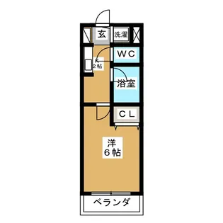 ファミール赤堤【1階】の間取り