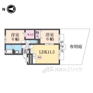 アンダンテ【1階】の間取り