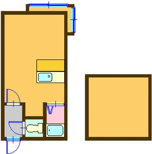 クラーク羊ヶ丘壱番館【3階】の間取り