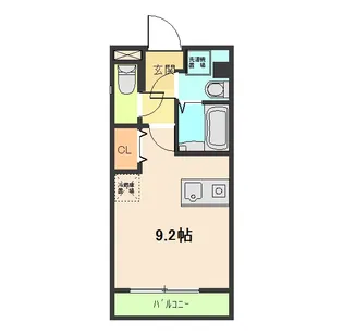 ブランモンターニュ【2階】の間取り