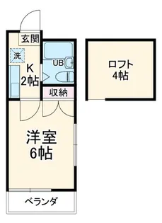 ヨーロピアン255洋光台【1階】の間取り