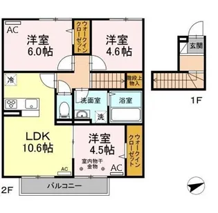 Remain broad【2階】の間取り