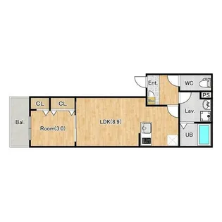 ジーメゾン伊勢原高森【2階】の間取り