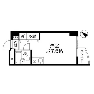 ハイホーム流山【2階】の間取り