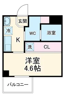 クリスタルガーデン【1階】の間取り