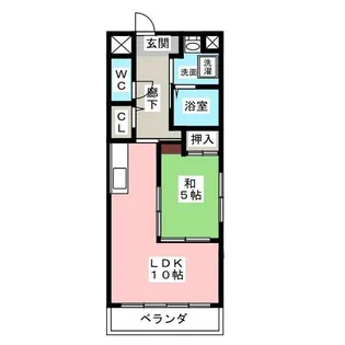 STAY葉池【3階】の間取り