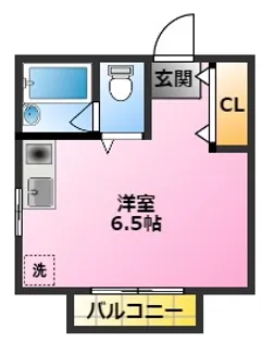 神奈川県川崎市中原区井田1【マンション】の間取り