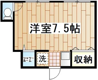 神奈川県横浜市港北区篠原北2【アパート】の間取り