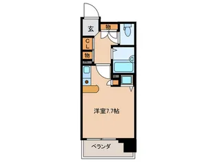 KINGS COURT II【5階】の間取り