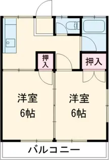 メゾン南木【1階】の間取り
