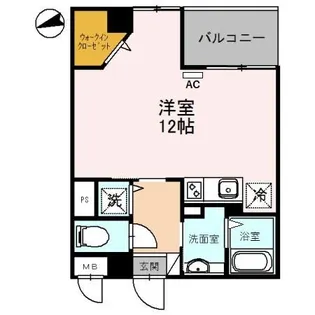 プレジデンス白銀【4階】の間取り