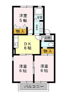 パークメゾンA【2階】の間取り