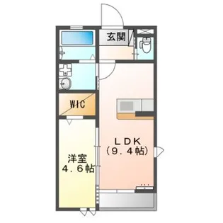 レジェンド本杉【2階】の間取り