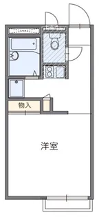 レオパレスエミノ【2階】の間取り
