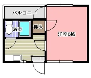 ハイムティアラ【2階】の間取り