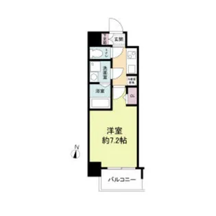 1Kの間取り画像