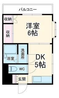 千葉県鎌ヶ谷市丸山1【アパート】の間取り
