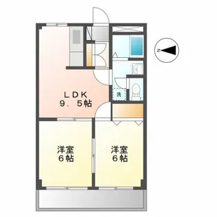 フォレストハウス【2階】の間取り