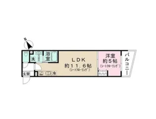 東京都足立区西新井栄町3【アパート】の間取り