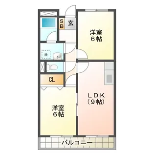グランメール27【2階】の間取り