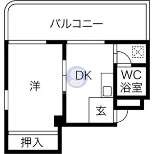 サンビラ大手前【7階】の間取り