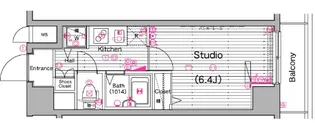 グランド・ガーラ横濱山下町【7階】の間取り