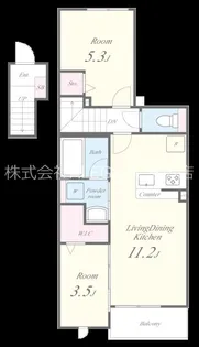 大阪府大阪市東成区深江南2【アパート】の間取り
