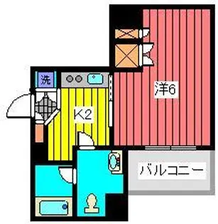 グラントゥルース巣鴨【3階】の間取り