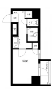 ジュエル板橋区役所前【7階】の間取り