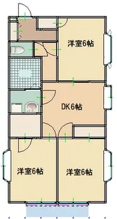 テラス秋津【1階】の間取り