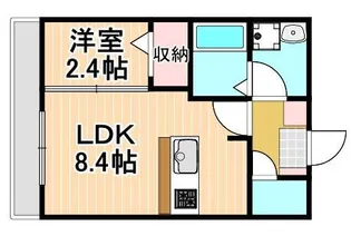 KEIAI RESIDENCE 梅島【3階】の間取り