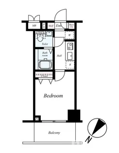 東京都豊島区南大塚1【マンション】の間取り