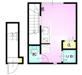VILLEST 中野【2階】の間取り