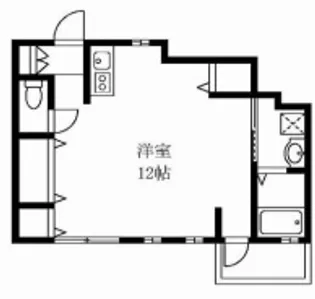 スヤマハイツ【1階】の間取り