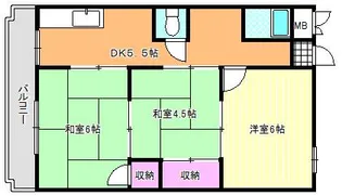 シロハイヌ湯里【9階】の間取り