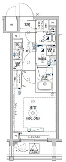 Le a横濱ウエストステージ【6階】の間取り