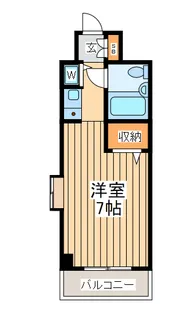 ジョイフル川崎弐番館【7階】の間取り