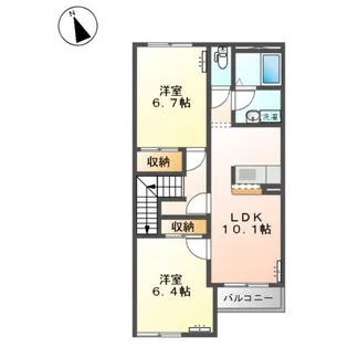 アネックス(Annex)【2階】の間取り