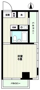 ライオンズマンション渋谷【3階】の間取り