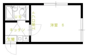 セシルM【2階】の間取り
