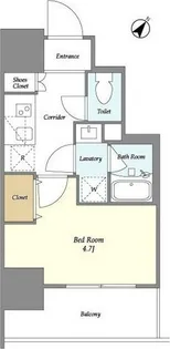 La Douceur四ツ木East【9階】の間取り
