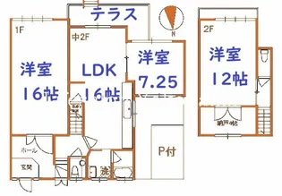 伊藤アルデアの間取り