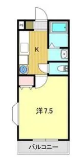 アルムハイツ板倉【3階】の間取り