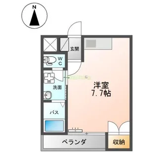 エクセルコート柏木【1階】の間取り