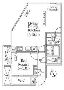 OZIO西荻窪II【2階】の間取り