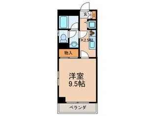 パレド-ル玉川【3階】の間取り