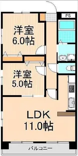 ルネ シェスタ【1階】の間取り